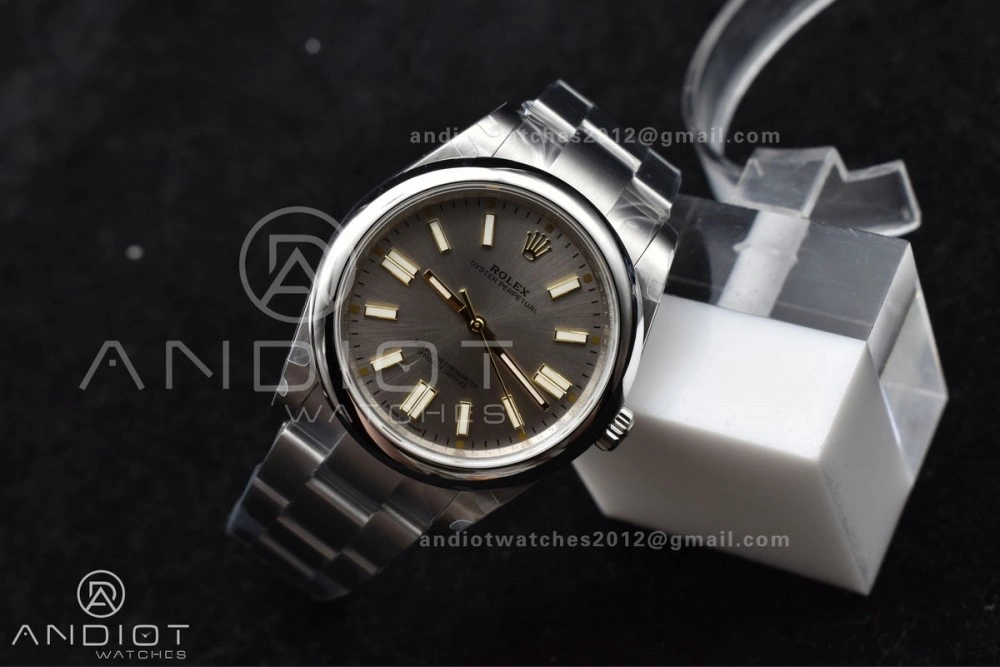 Packable Oyster Perpetual 124300 41mm DIWF 1:1 Best Edition 904L Steel Silver Dial A 943