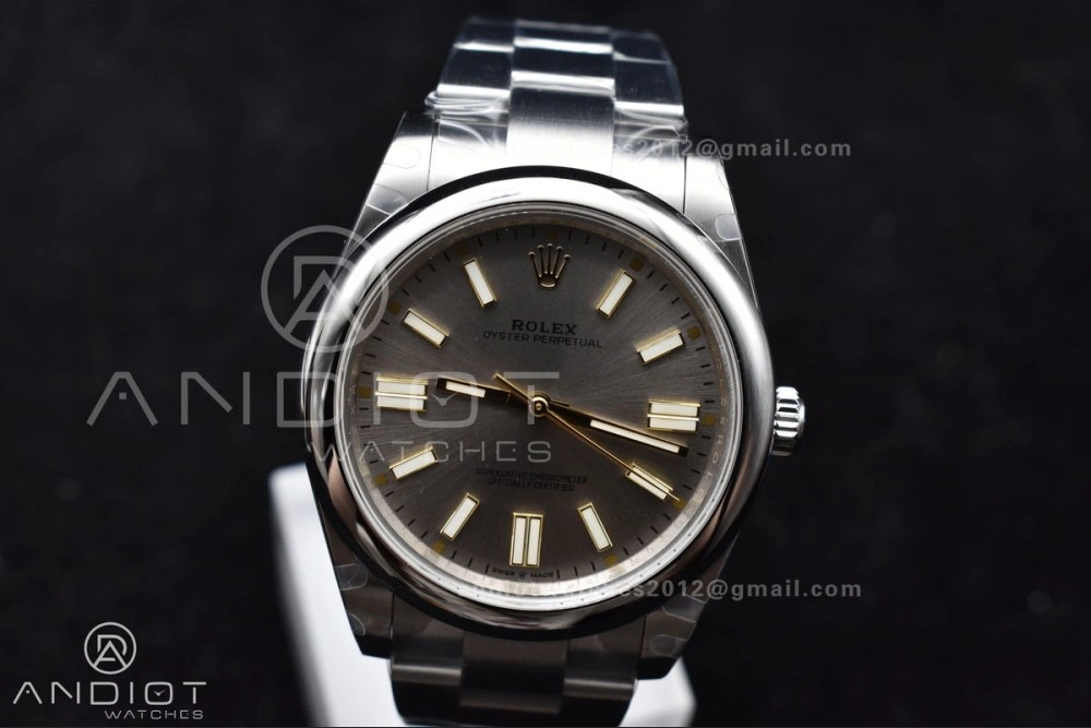 Packable Oyster Perpetual 124300 41mm DIWF 1:1 Best Edition 904L Steel Silver Dial A 943