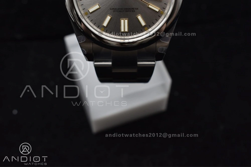 Packable Oyster Perpetual 124300 41mm DIWF 1:1 Best Edition 904L Steel Silver Dial A 943