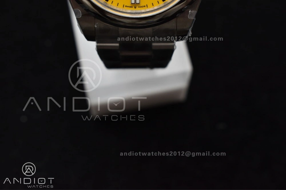 Cozy Oyster Perpetual 124300 41mm DIWF 1:1 Best Edition 904L Steel Yellow Dial A 952