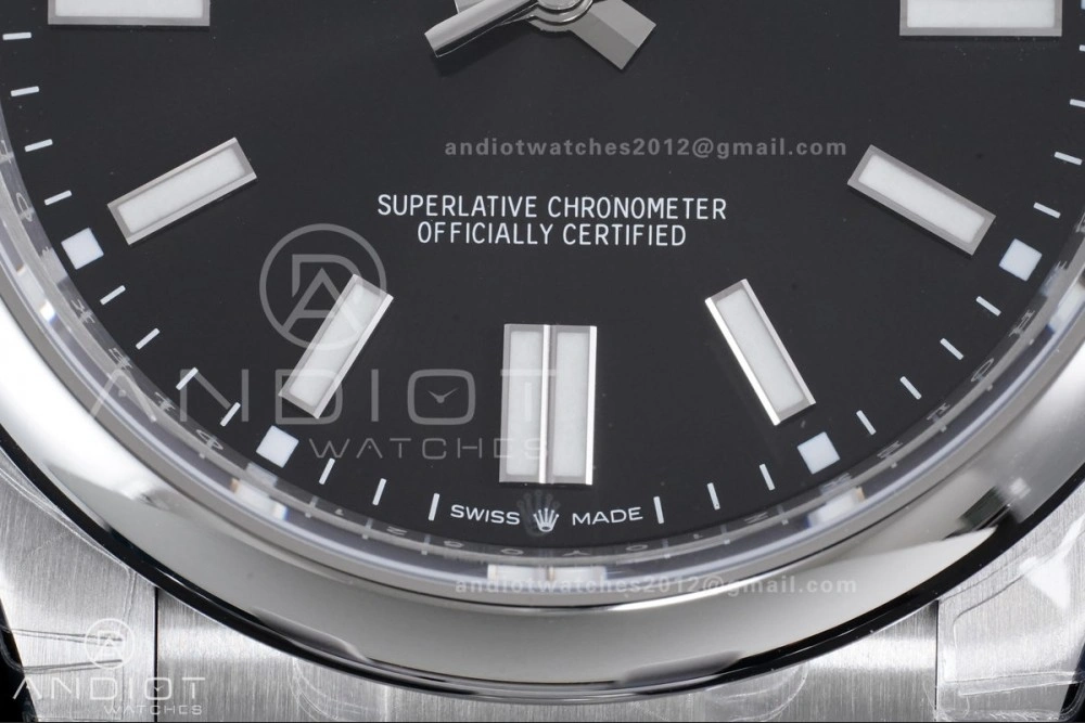 Oyster Perpetual 124300 41mm VSF 1:1 Best Edition 904L Steel Black Dial DD3230 V ZeroBulk 948