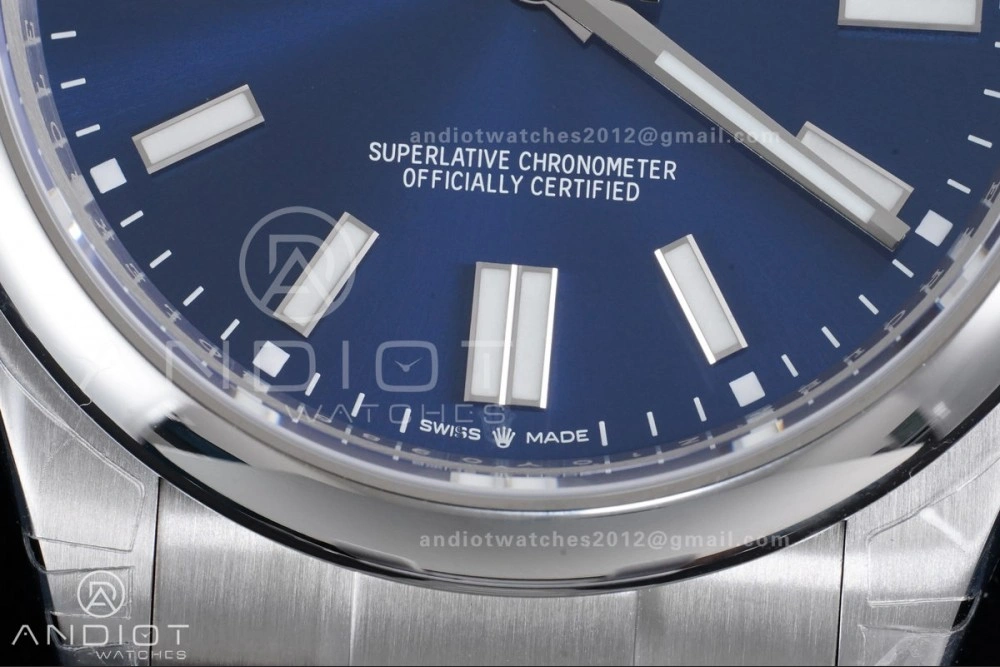 Oyster Perpetual 124300 41mm VSF 1:1 Best Edition 904L Steel Blue Dial DD3230 V Thermal 963