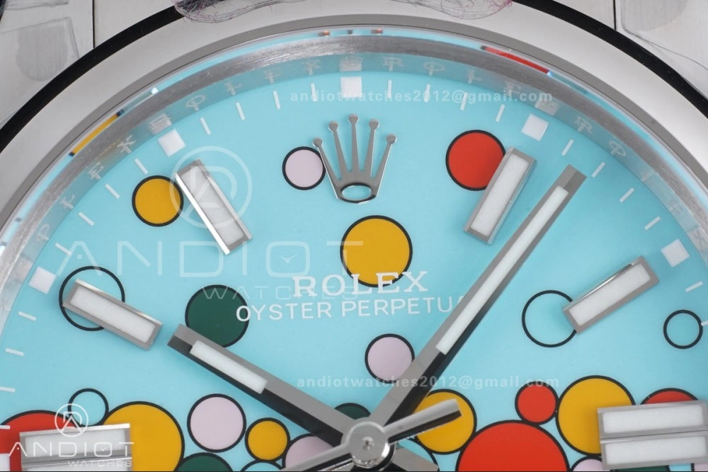 Bright Oyster Perpetual 124300 41mm VSF 1:1 Best Edition 904L Steel Celebration Dial DD3230 V 949