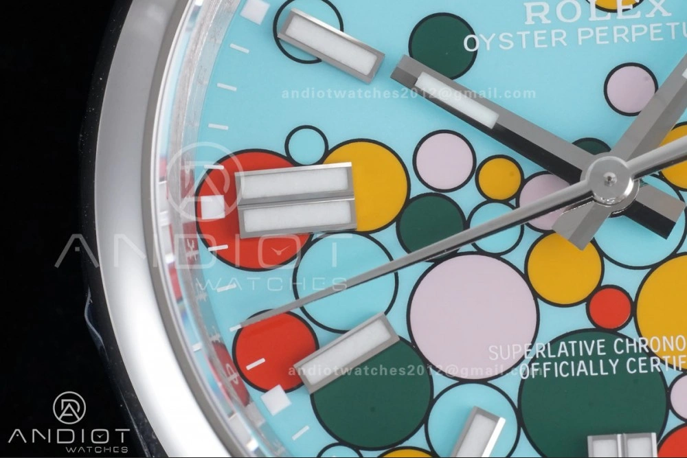 Bright Oyster Perpetual 124300 41mm VSF 1:1 Best Edition 904L Steel Celebration Dial DD3230 V 949