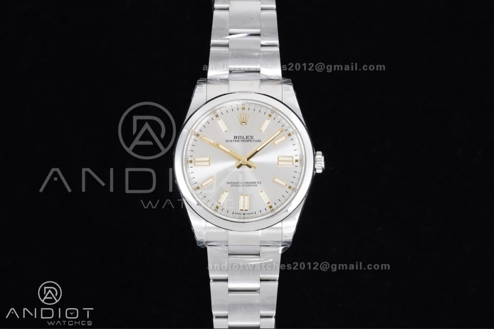 Oyster Perpetual 124300 41mm VSF 1:1 Best Edition 904L Steel Silver Dial DD3230 V Trendy 954