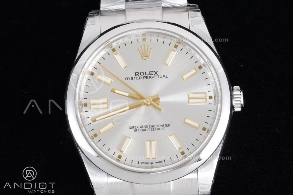 Oyster Perpetual 124300 41mm VSF 1:1 Best Edition 904L Steel Silver Dial DD3230 V Trendy 954