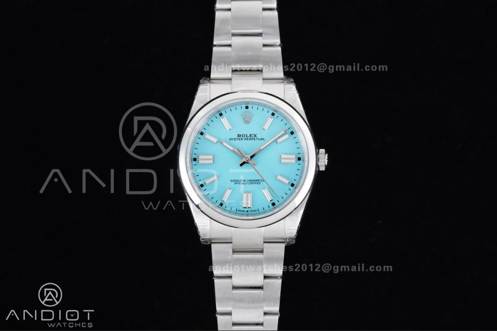 Oyster Perpetual 124300 41mm VSF 1:1 Best Edition 904L Steel Tiffany Blue Dial DD3230 V SportInspired 947