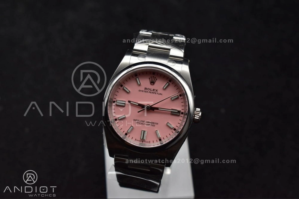 Oyster Perpetual 126000 36mm Clean 1:1 Best Edition 904L Steel Pink Dial VR TechFriendly 964