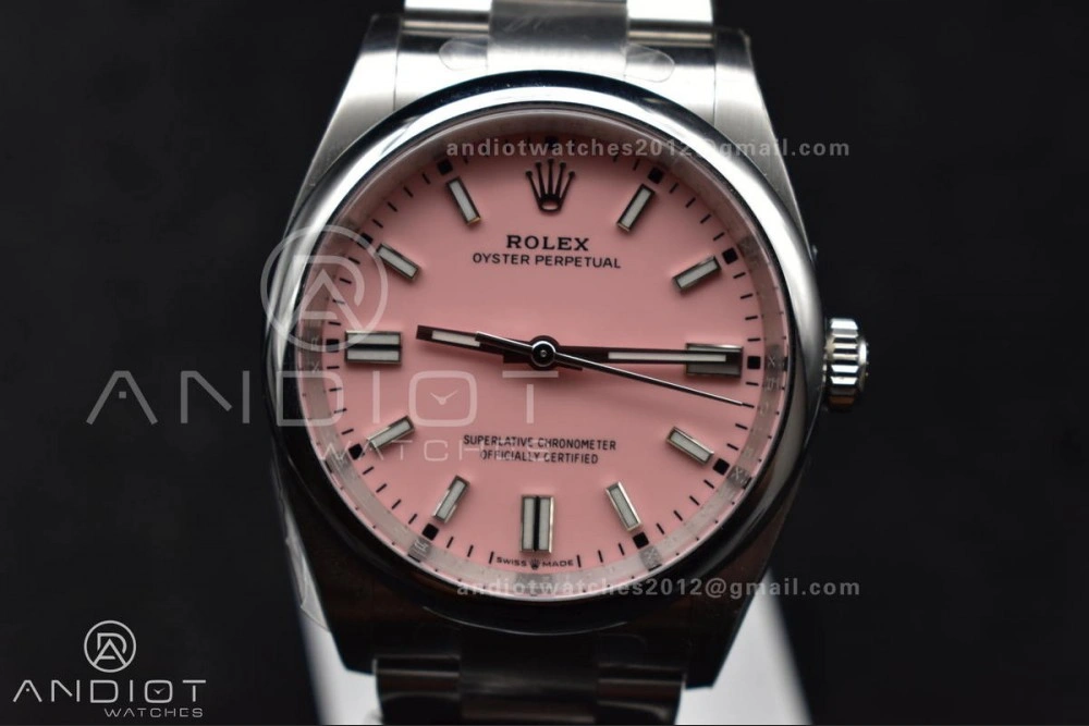Oyster Perpetual 126000 36mm Clean 1:1 Best Edition 904L Steel Pink Dial VR TechFriendly 964