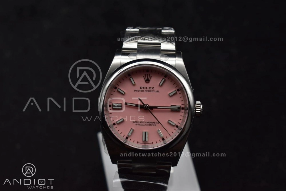 Oyster Perpetual 126000 36mm Clean 1:1 Best Edition 904L Steel Pink Dial VR TechFriendly 964