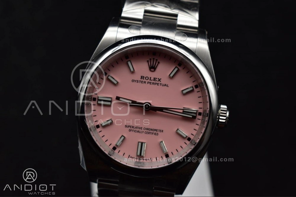 Oyster Perpetual 126000 36mm Clean 1:1 Best Edition 904L Steel Pink Dial VR TechFriendly 964
