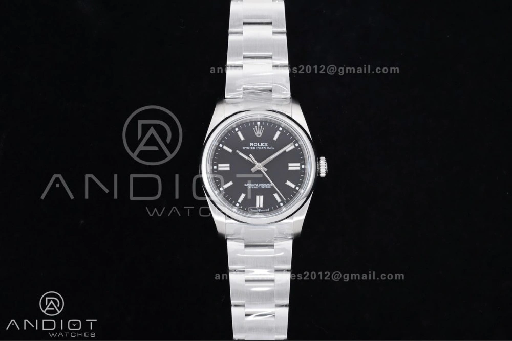 SoftTouch Oyster Perpetual 126000 36mm KRF 1:1 Best Edition 904L Steel Black Dial VR 961