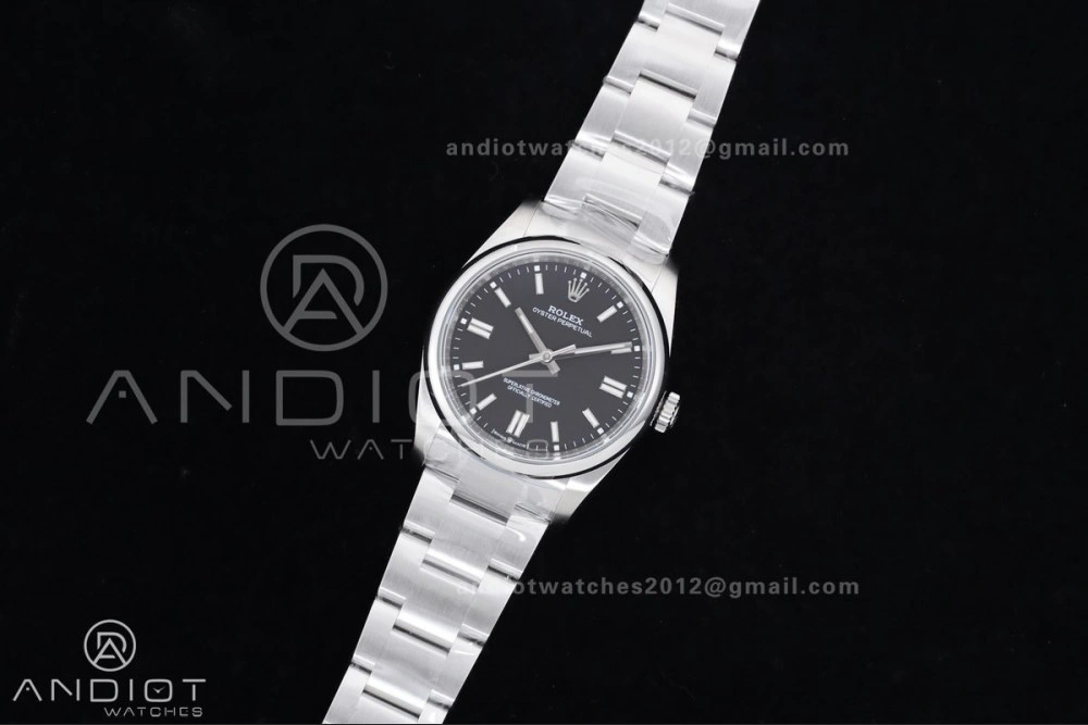 SoftTouch Oyster Perpetual 126000 36mm KRF 1:1 Best Edition 904L Steel Black Dial VR 961