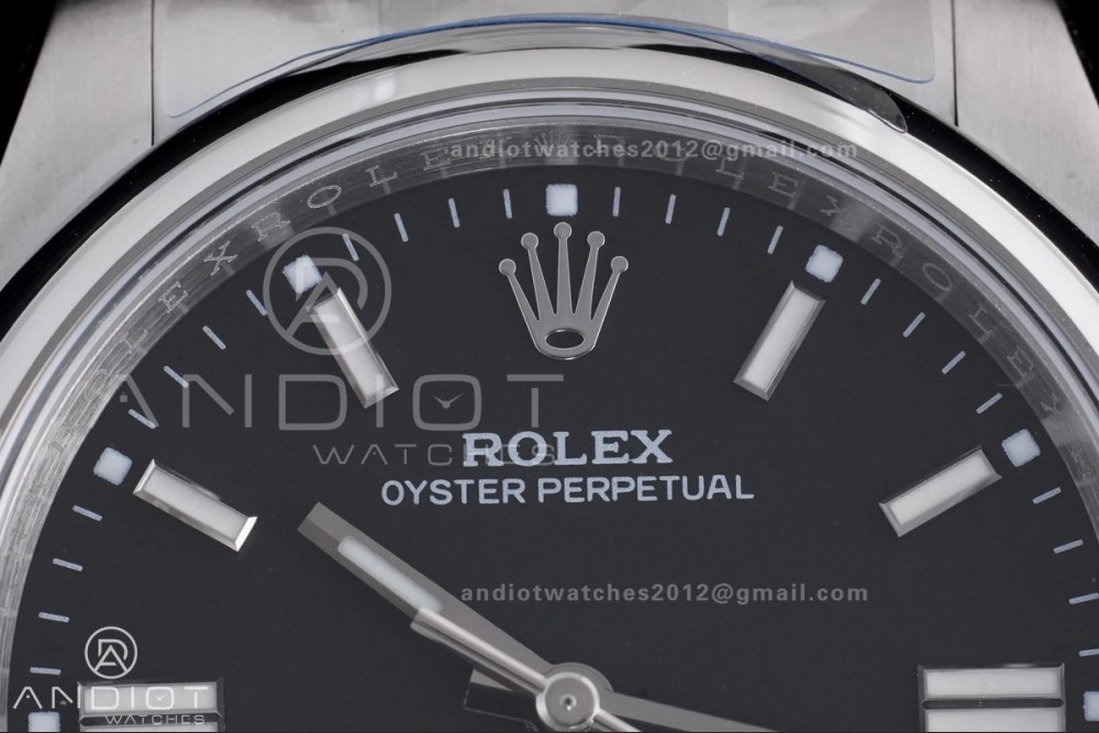 SoftTouch Oyster Perpetual 126000 36mm KRF 1:1 Best Edition 904L Steel Black Dial VR 961