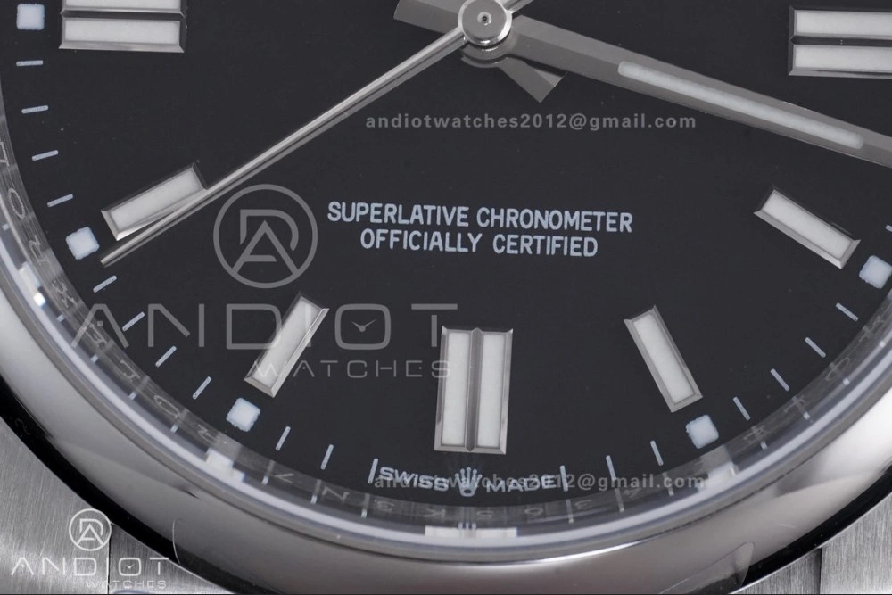 SoftTouch Oyster Perpetual 126000 36mm KRF 1:1 Best Edition 904L Steel Black Dial VR 961