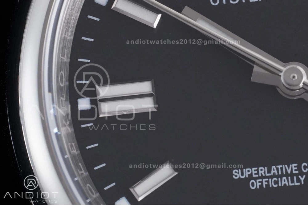 SoftTouch Oyster Perpetual 126000 36mm KRF 1:1 Best Edition 904L Steel Black Dial VR 961