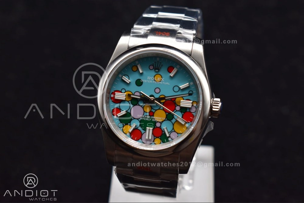Oyster Perpetual 126000 36mm KRF 1:1 Best Edition 904L Steel Celebration Dial A Seasonal 959