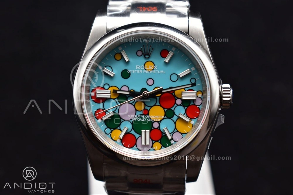 Oyster Perpetual 126000 36mm KRF 1:1 Best Edition 904L Steel Celebration Dial A Seasonal 959