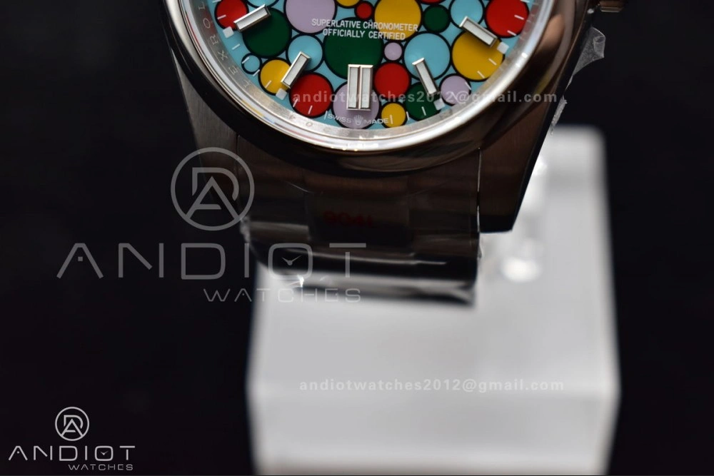Oyster Perpetual 126000 36mm KRF 1:1 Best Edition 904L Steel Celebration Dial A Seasonal 959