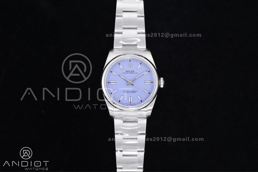 SmoothTexture Oyster Perpetual 126000 36mm KRF 1:1 Best Edition 904L Steel Lavender Dial VR 962