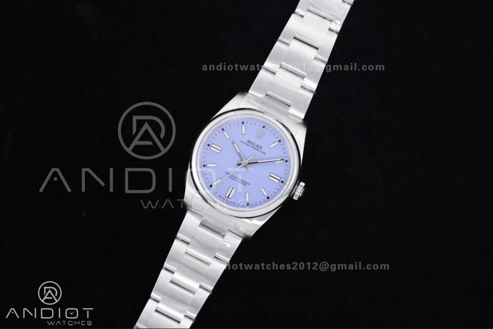 SmoothTexture Oyster Perpetual 126000 36mm KRF 1:1 Best Edition 904L Steel Lavender Dial VR 962