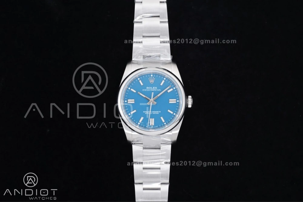 Oyster Perpetual 126000 36mm KRF 1:1 Best Edition 904L Steel New Blue Dial VR Premium 965