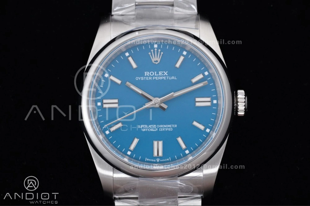 Oyster Perpetual 126000 36mm KRF 1:1 Best Edition 904L Steel New Blue Dial VR Premium 965