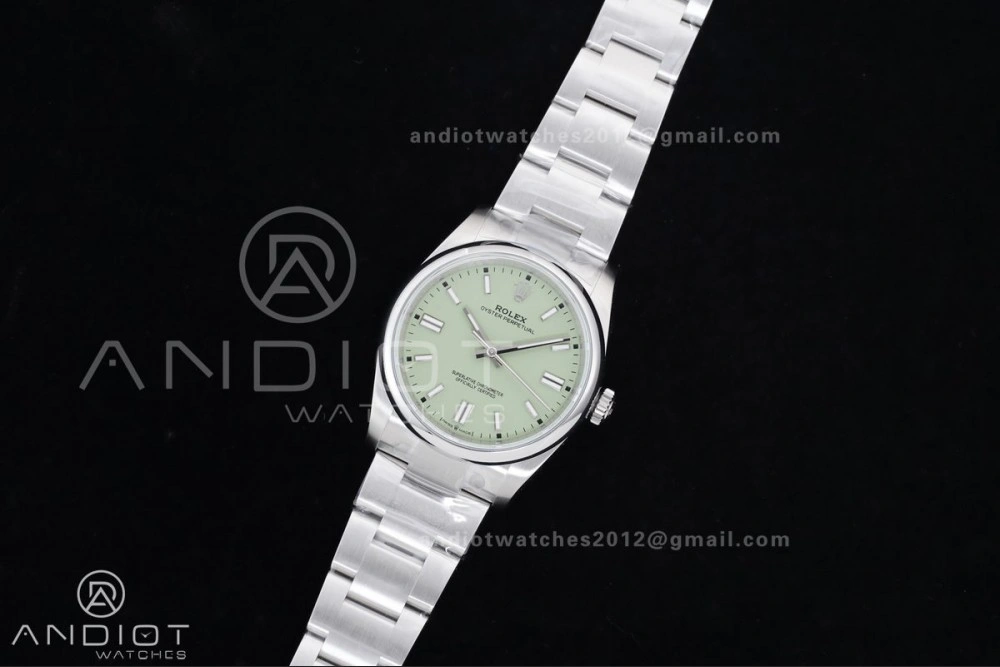Oyster Perpetual 126000 36mm KRF 1:1 Best Edition 904L Steel Pistachio Dial VR OdorResistant 966