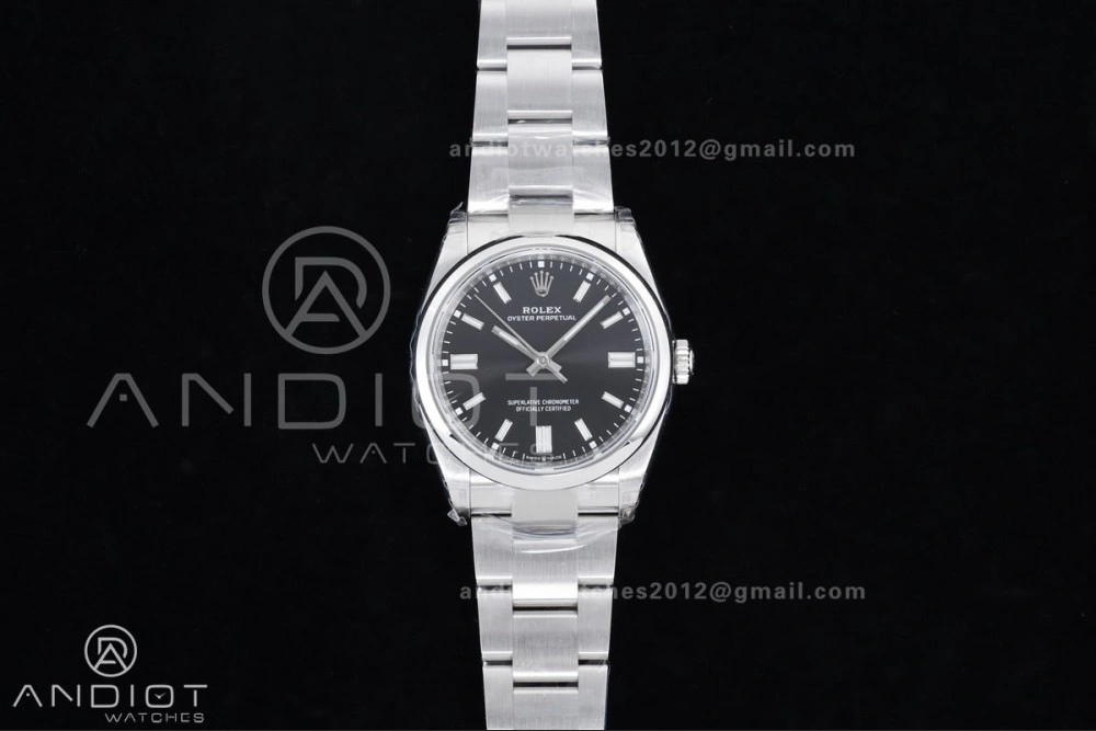 Practical Oyster Perpetual 126000 36mm VSF 1:1 Best Edition 904L Steel Black Dial DD3230 V 967