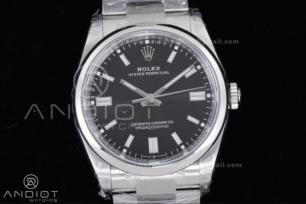 Practical Oyster Perpetual 126000 36mm VSF 1:1 Best Edition 904L Steel Black Dial DD3230 V 967