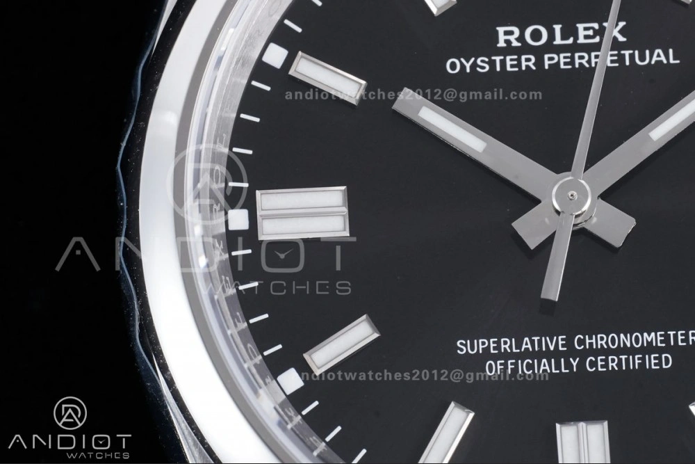 Practical Oyster Perpetual 126000 36mm VSF 1:1 Best Edition 904L Steel Black Dial DD3230 V 967