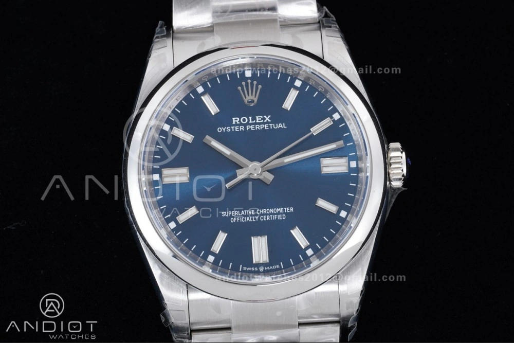 Oyster Perpetual 126000 36mm VSF 1:1 Best Edition 904L Steel Blue Dial DD3230 V Bright 976