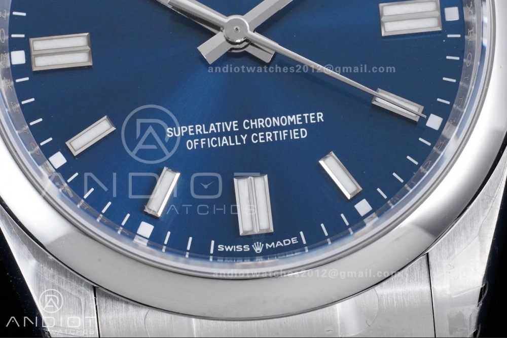 Oyster Perpetual 126000 36mm VSF 1:1 Best Edition 904L Steel Blue Dial DD3230 V Bright 976