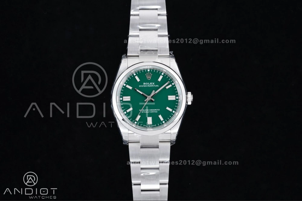 Oyster Perpetual 126000 36mm VSF 1:1 Best Edition 904L Steel Green Dial DD3230 V Attractive 968