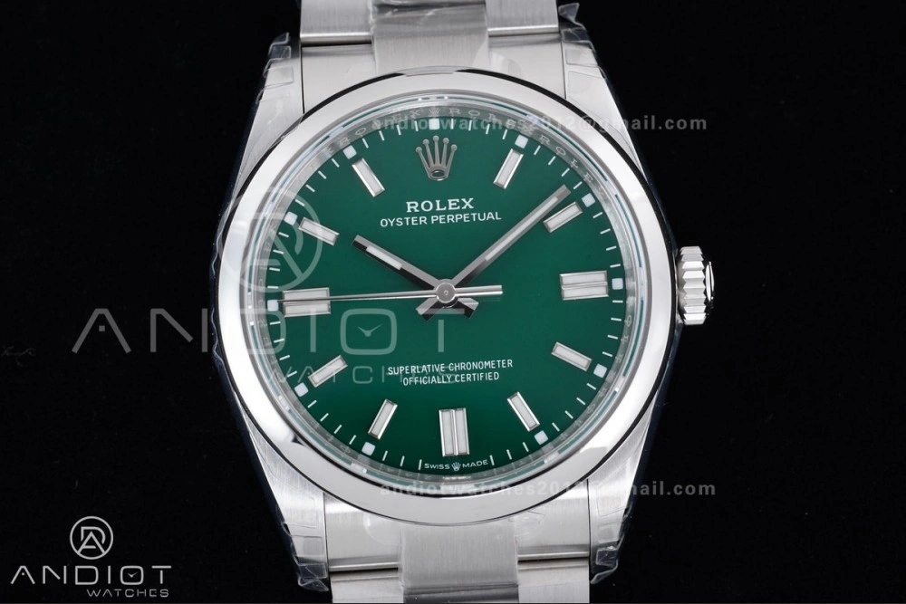 Oyster Perpetual 126000 36mm VSF 1:1 Best Edition 904L Steel Green Dial DD3230 V Attractive 968