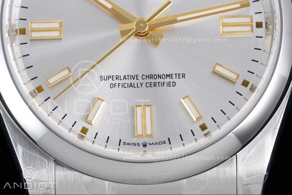 OnTrend Oyster Perpetual 126000 36mm VSF 1:1 Best Edition 904L Steel Silver Dial DD3230 V 971
