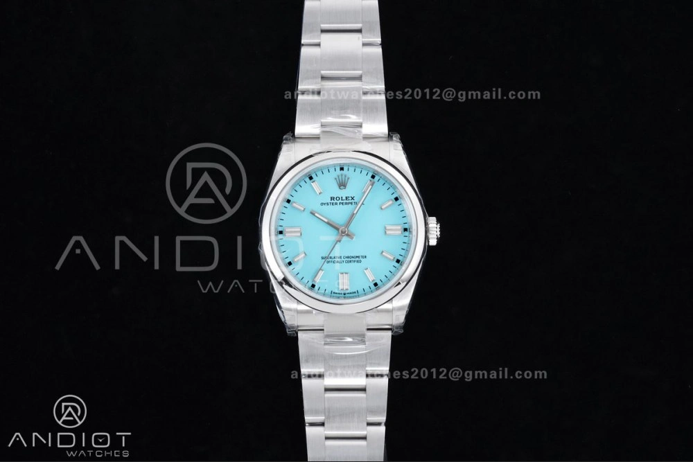 EyeCatching Oyster Perpetual 126000 36mm VSF 1:1 Best Edition 904L Steel Tiffany Blue Dial DD3230 V 979
