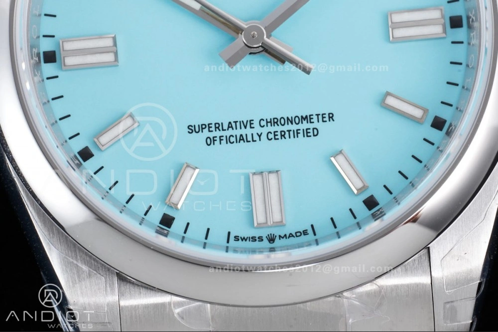 EyeCatching Oyster Perpetual 126000 36mm VSF 1:1 Best Edition 904L Steel Tiffany Blue Dial DD3230 V 979