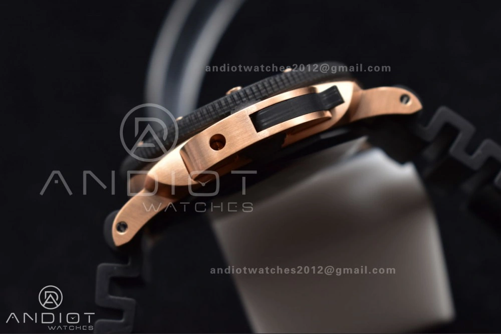 PAM1070 W SBF 1:1 Best Edition Black Dial on Black Rubber Strap P Unisex 434