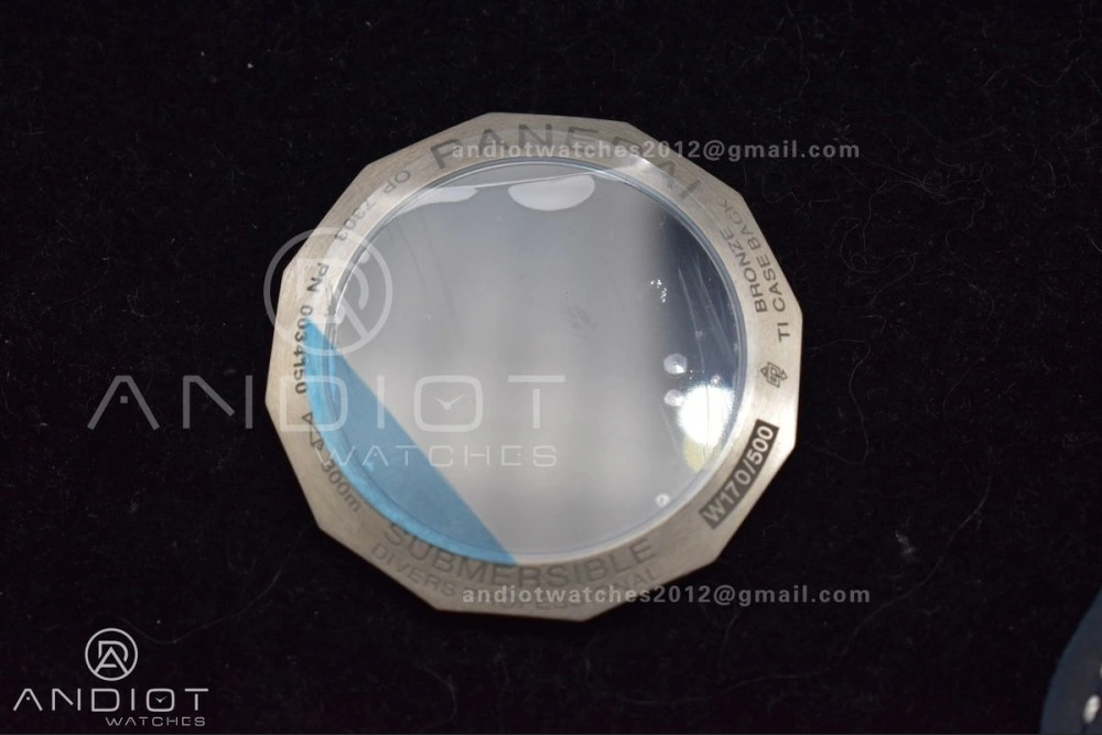 Versatile PAM1074 W Bronzo VSF 1:1 Best Edition Blue Dial on Blue Calfskin Strap P.900 Clone 331