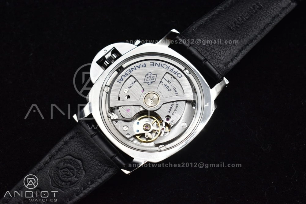 PAM1250 Luminor Due 42mm VSF Best Edition Gray Dial on Black Leather Strap P Effortless 978
