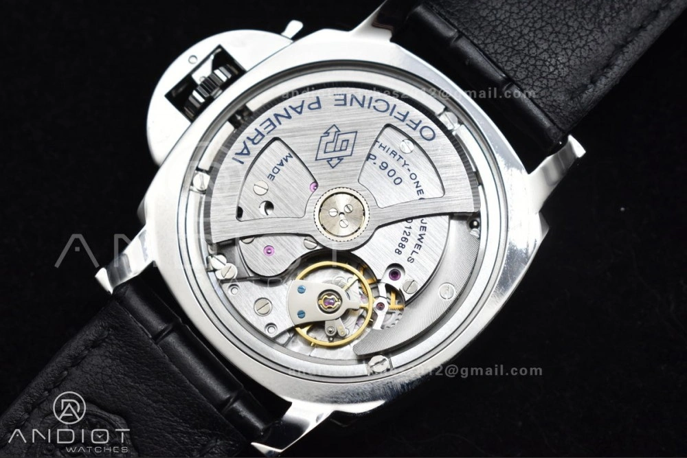 PAM1250 Luminor Due 42mm VSF Best Edition Gray Dial on Black Leather Strap P Effortless 978