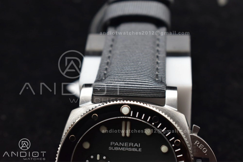 PAM1288 Y SBF 1:1 Best Edition Gray Dial on Gray Nylon Strap P Lightweight 320