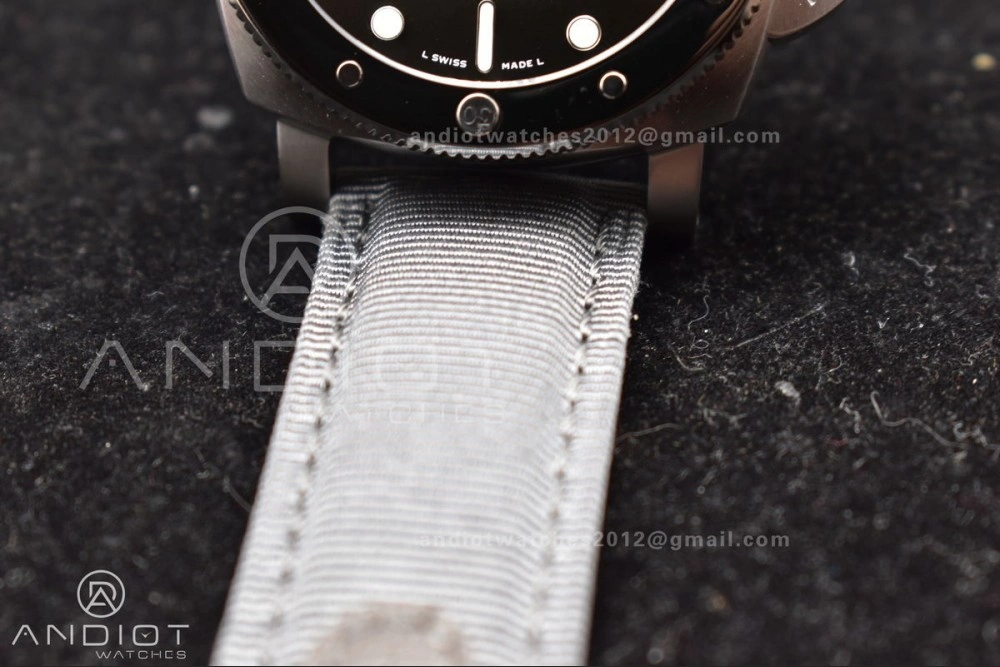 PAM1288 Y SBF 1:1 Best Edition Gray Dial on Gray Nylon Strap P Lightweight 320
