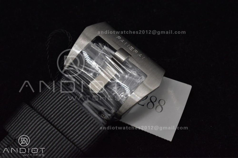 PAM1288 Y SBF 1:1 Best Edition Gray Dial on Gray Nylon Strap P Lightweight 320