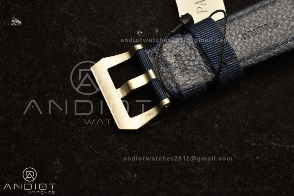 PAM1289 VSF 1:1 Best Edition Blue Dial on Blue Nylon Strap P QuickDry 330