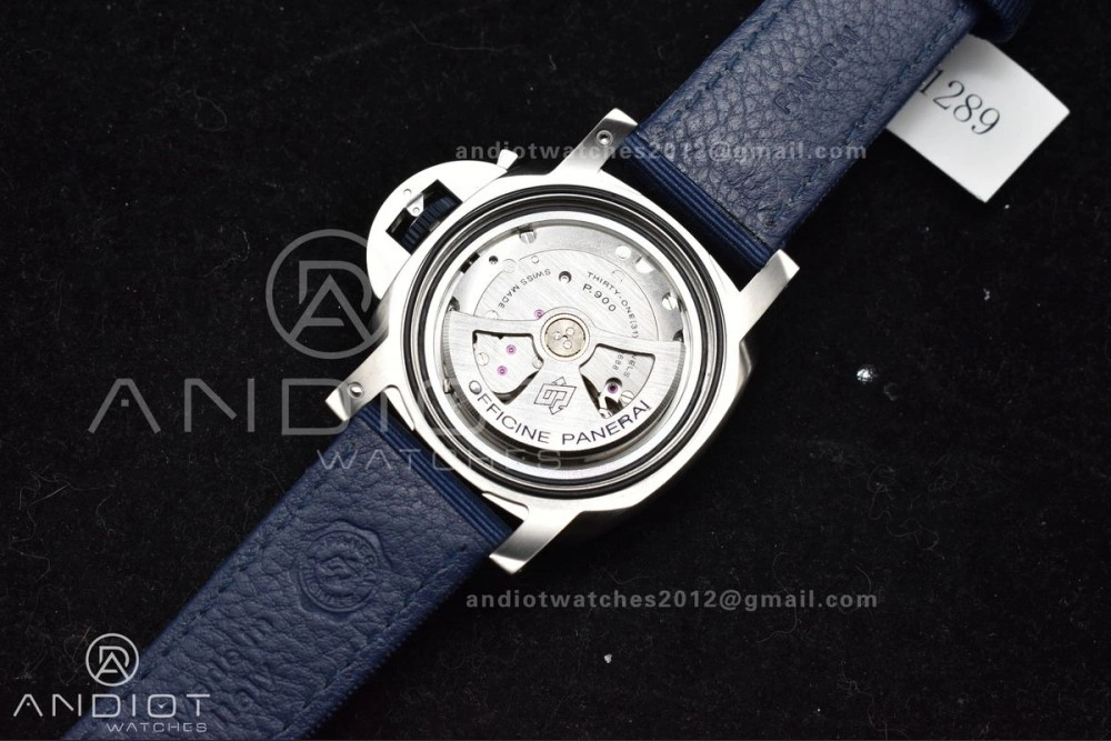 PAM1289 VSF 1:1 Best Edition Blue Dial on Blue Nylon Strap P QuickDry 330