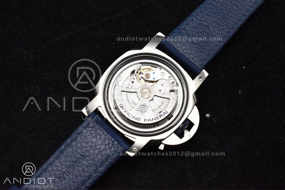 PAM1289 VSF 1:1 Best Edition Blue Dial on Blue Nylon Strap P QuickDry 330