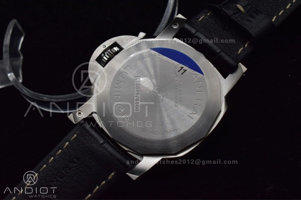 PAM1312  VSF 1:1 Best Edition Black Dial on Black Leather Strap P. TimelessDesign 980