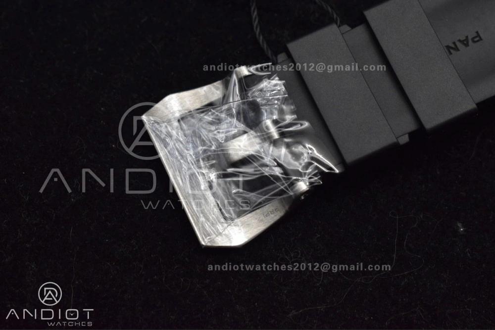 Unique PAM1323 VSF 1:1 Best Edition Grey Dial On Black Rubber Strap P 988